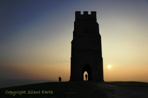 Glastonbury Tor: Tower Silhouette