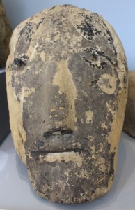 Celtic head Dorset County Museum