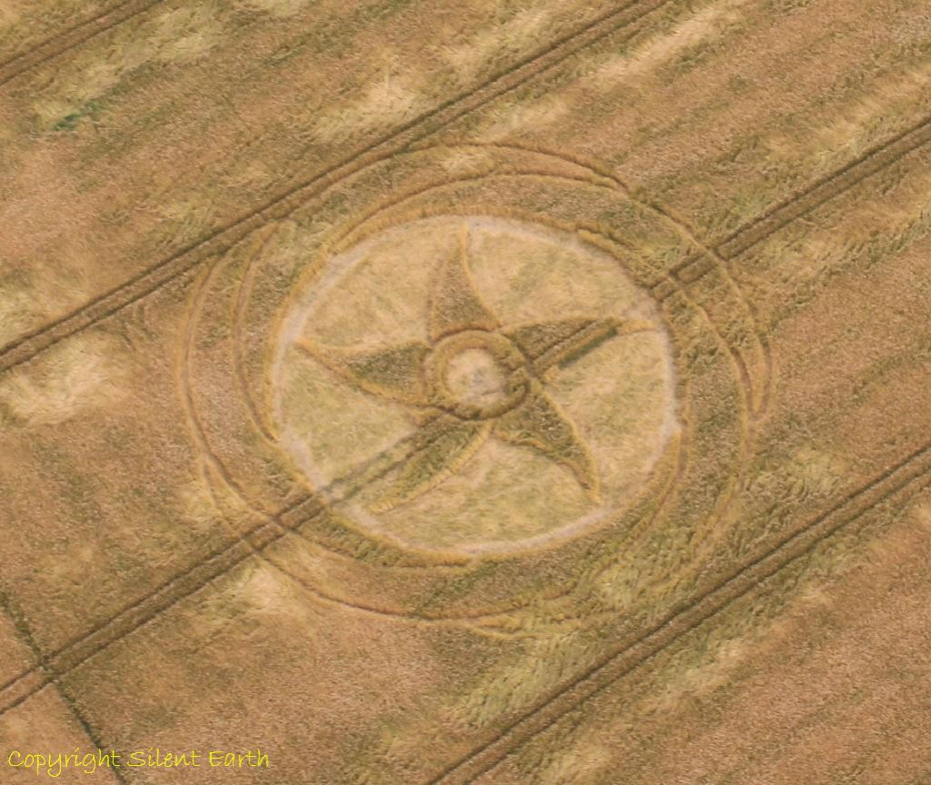 Crop Circle Wiltshire From The Air