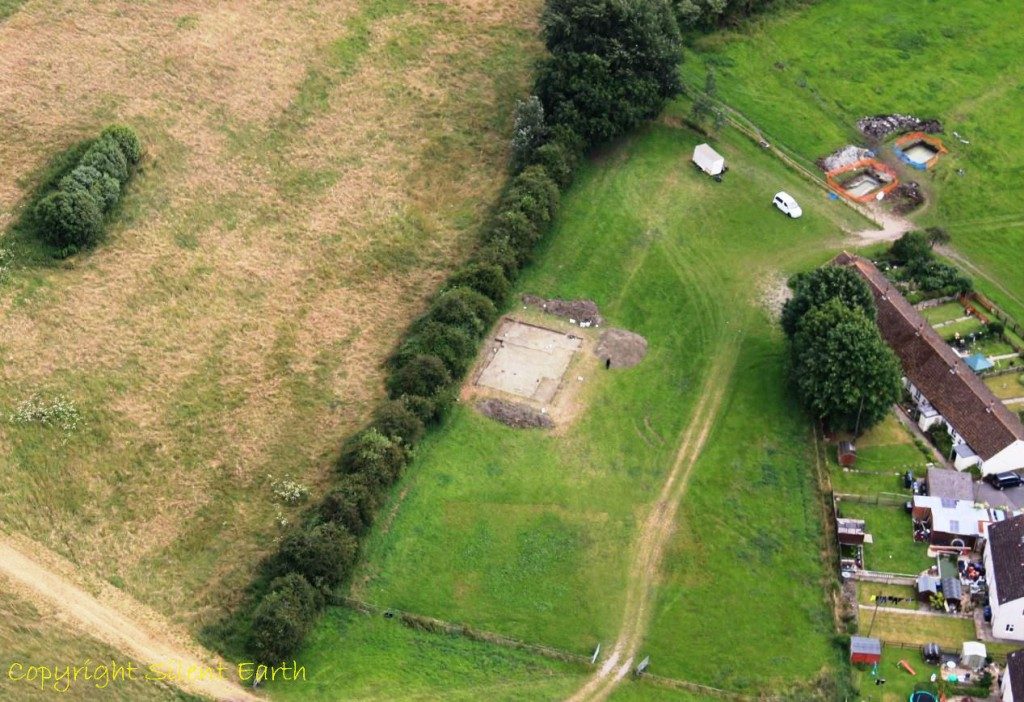 Marden Henge excavations 2016 Wiltshire From The Air